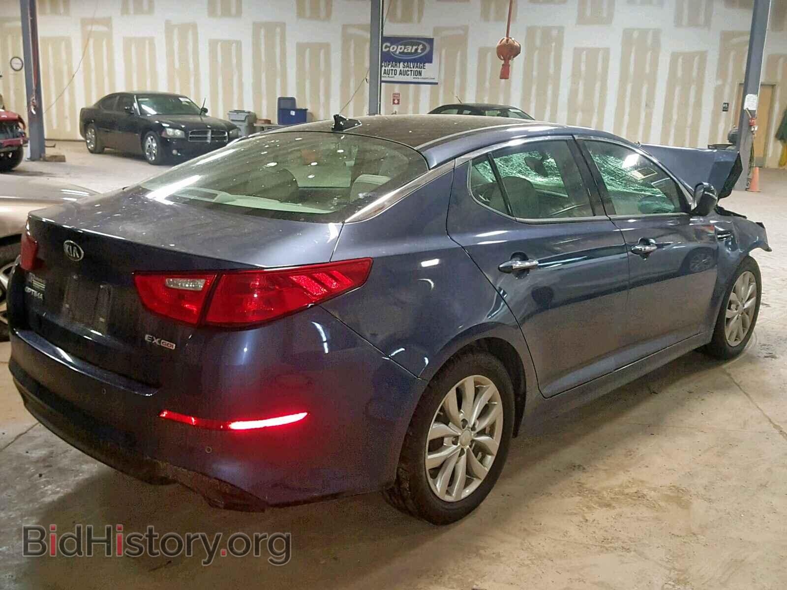 2015 KIA OPTIMA - VIN: 5XXGN4A73FG377139 - Фото 4