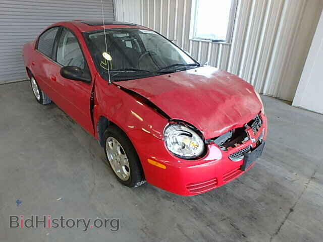 Photo 1B3ES56C95D255522 - DODGE NEON 2005