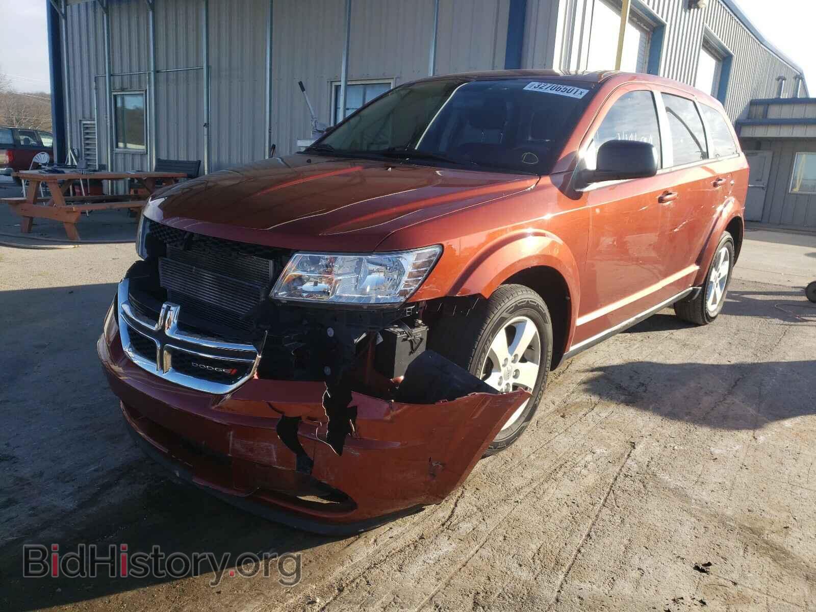 2013 DODGE JOURNEY - VIN: 3C4PDCAB6DT630554 - Фото 2