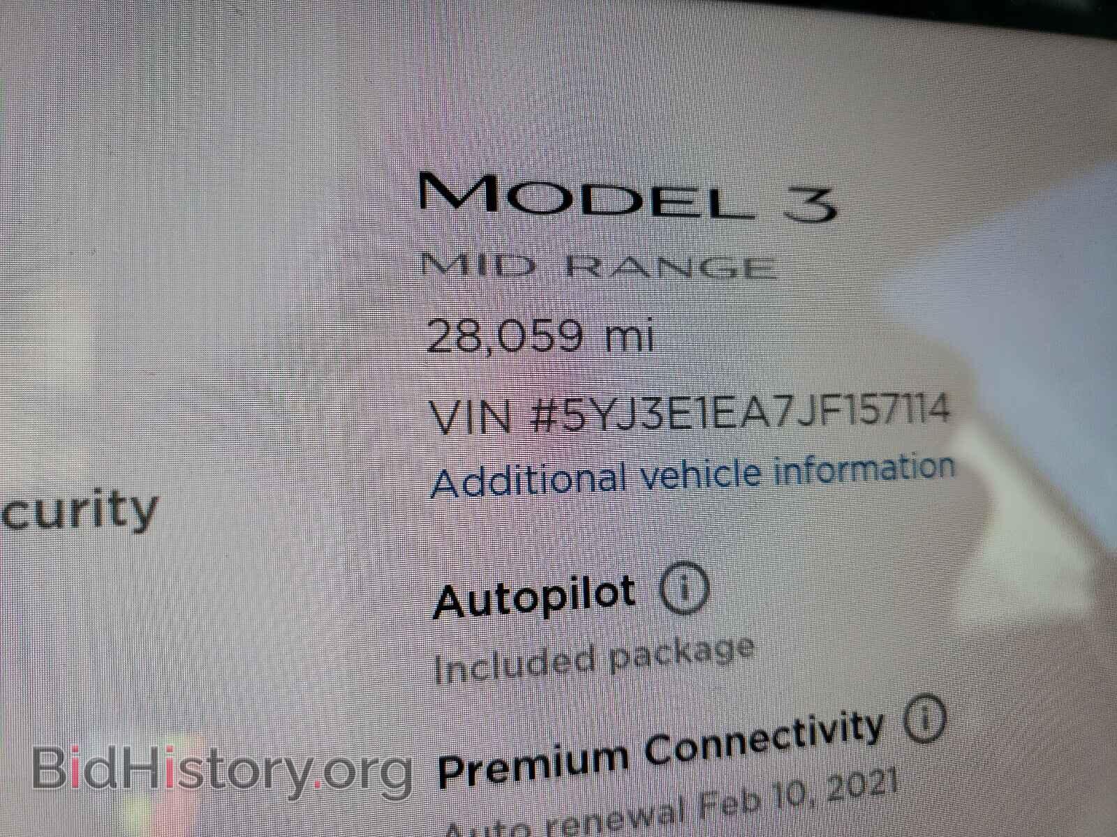 2018 TESLA MODEL 3 - VIN: 5YJ3E1EA7JF157114 - Фото 8