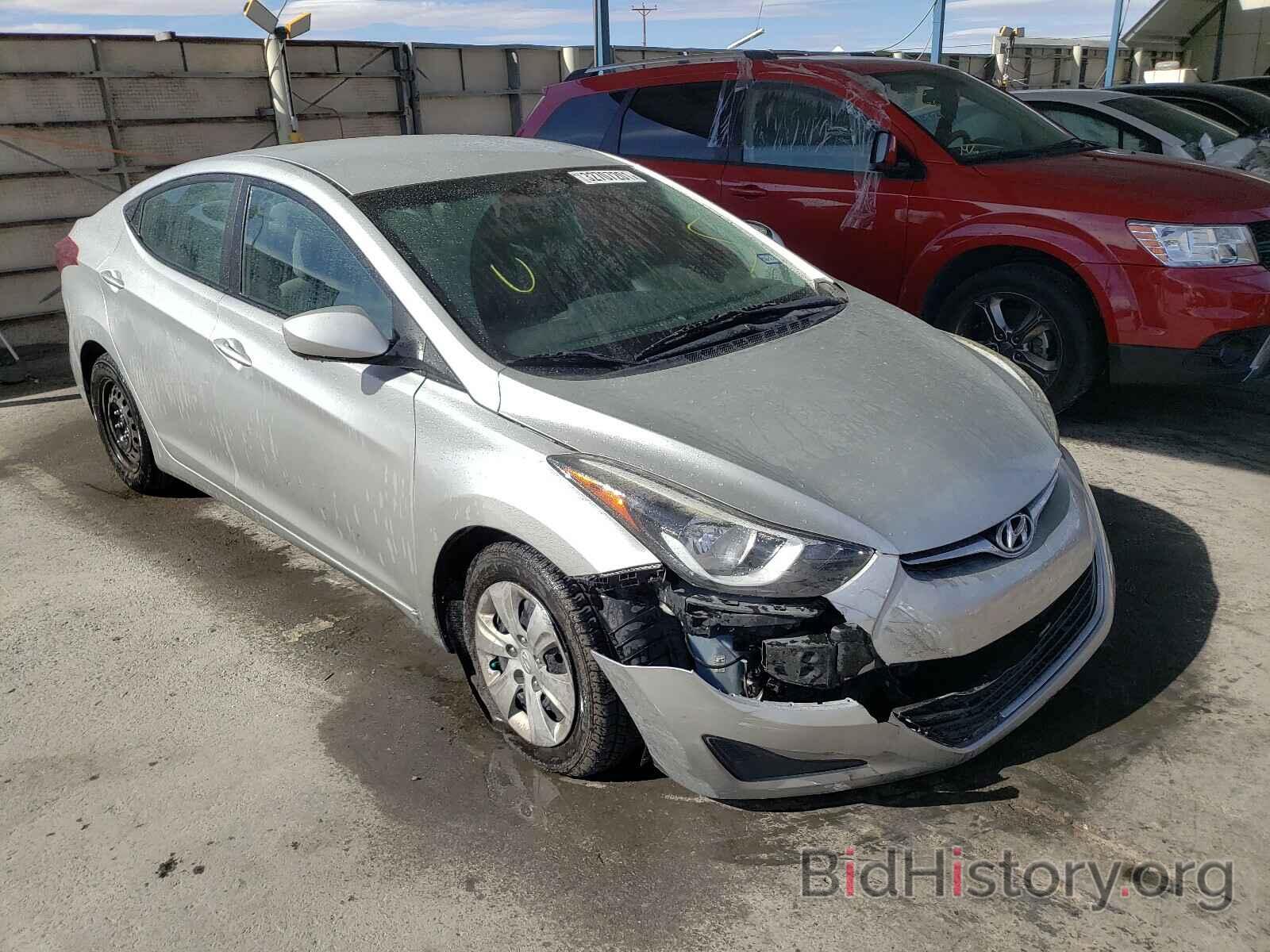 Фотография 5NPDH4AE6GH793409 - HYUNDAI ELANTRA 2016