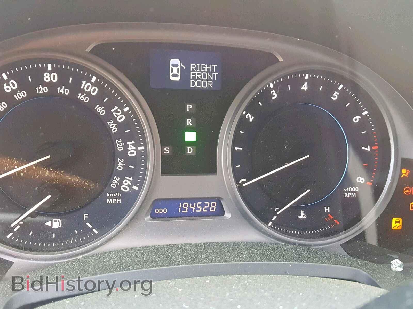 2010 LEXUS IS 250 - VIN: JTHBF5C24A5119030 - Фото 8