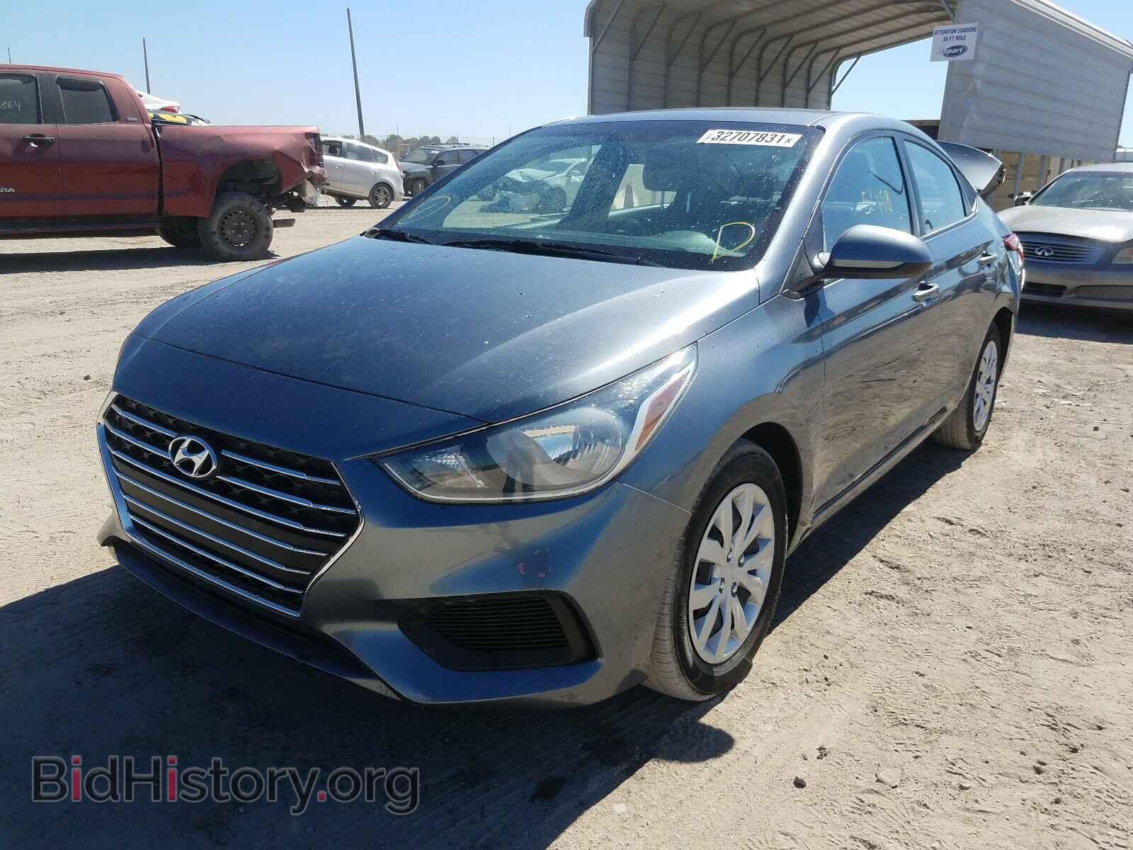 2020 HYUNDAI ACCENT - VIN: 3KPC24A67LE095816 - Фото 2