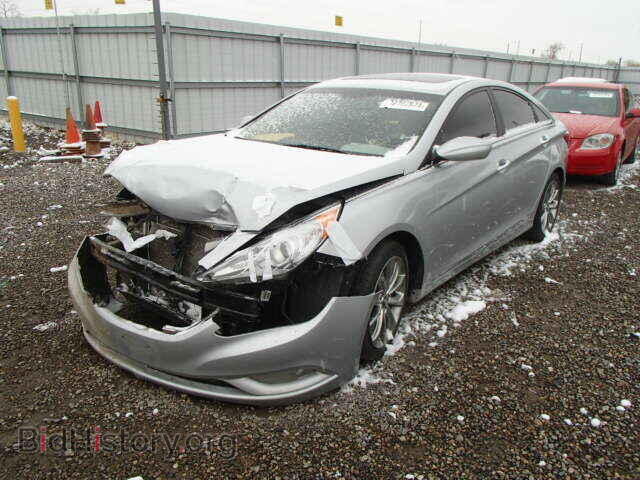 2012 HYUNDAI SONATA - VIN: 5NPEC4AC7CH455478 - Фото 2