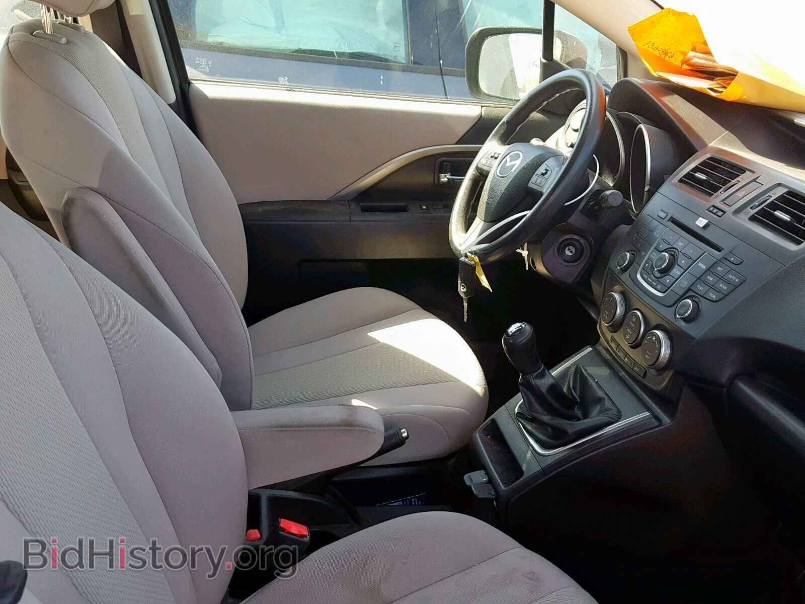 2013 MAZDA 5 - VIN: JM1CW2BL9D0162343 - Фото 5