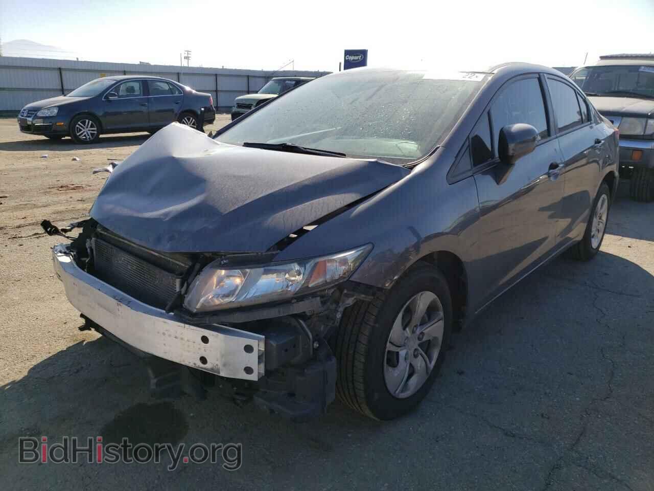 2014 HONDA CIVIC - VIN: 19XFB2F55EE209378 - Фото 2