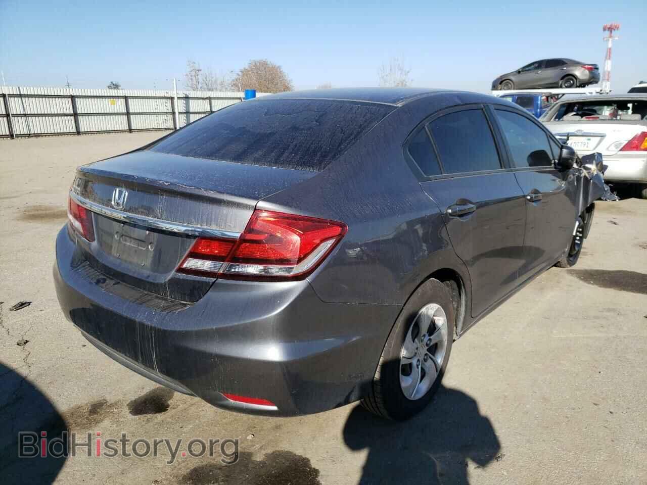2014 HONDA CIVIC - VIN: 19XFB2F55EE209378 - Фото 4
