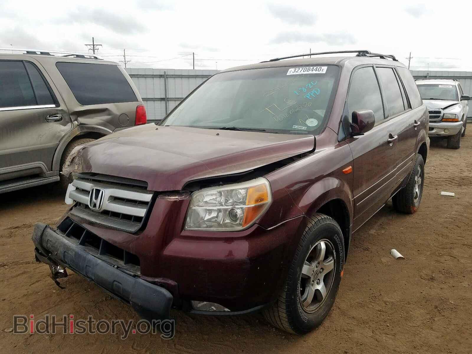2008 HONDA PILOT - VIN: 5FNYF18398B051936 - Фото 2