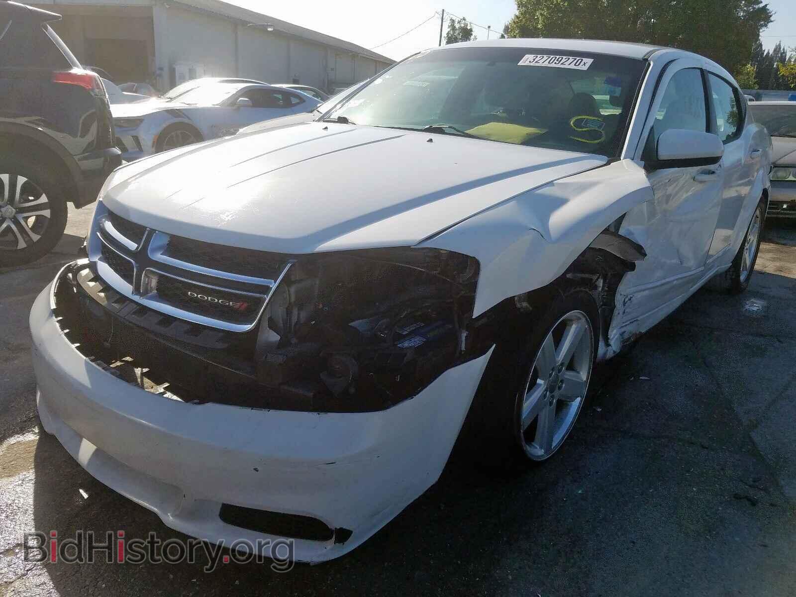 2012 DODGE AVENGER - VIN: 1C3CDZCB9CN156276 - Фото 2