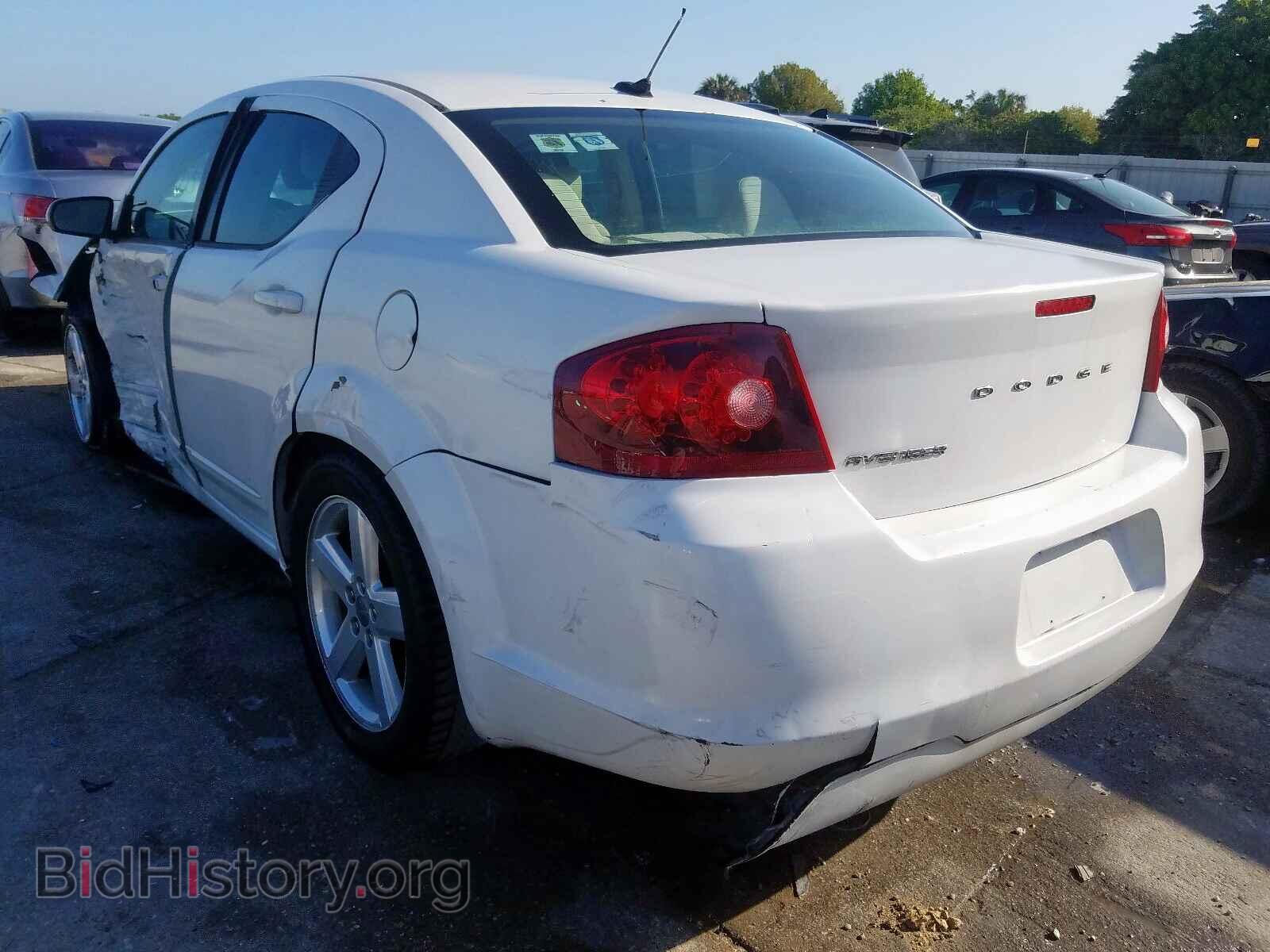 2012 DODGE AVENGER - VIN: 1C3CDZCB9CN156276 - Фото 3