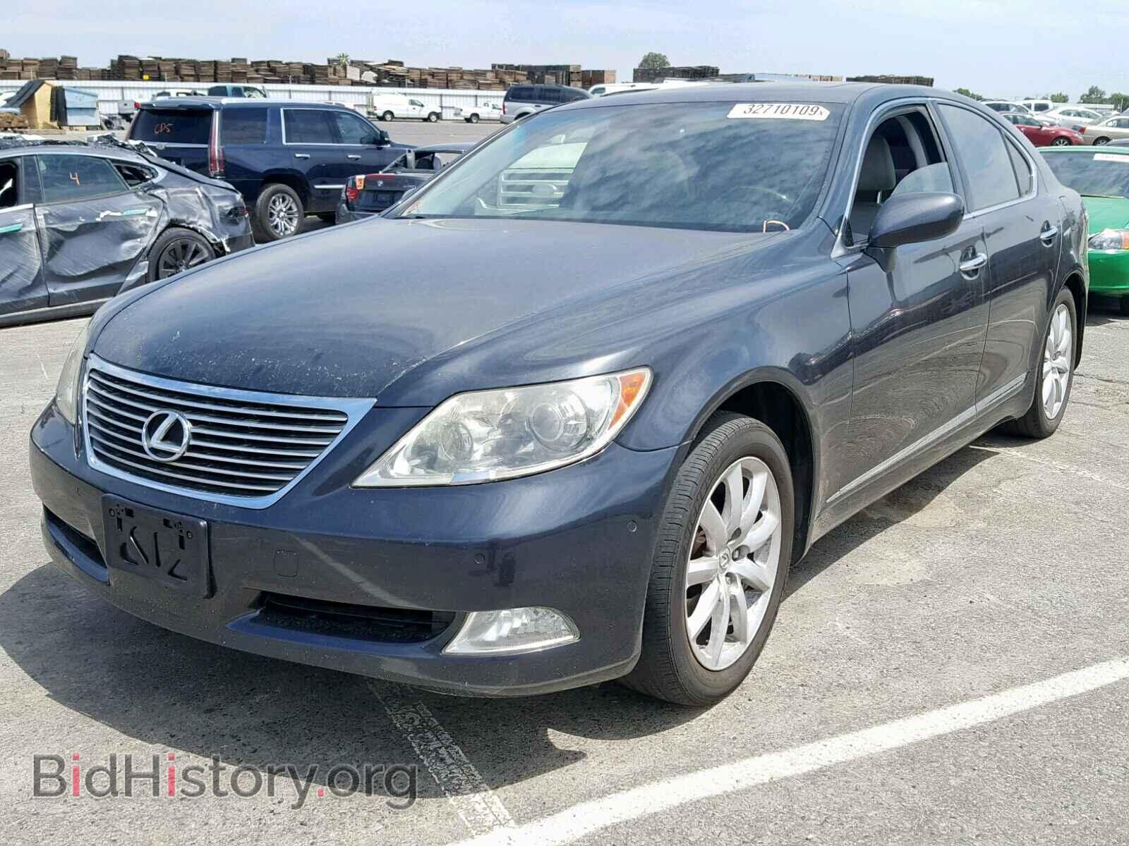 2007 LEXUS LS460 - VIN: JTHBL46F875021080 - Фото 2
