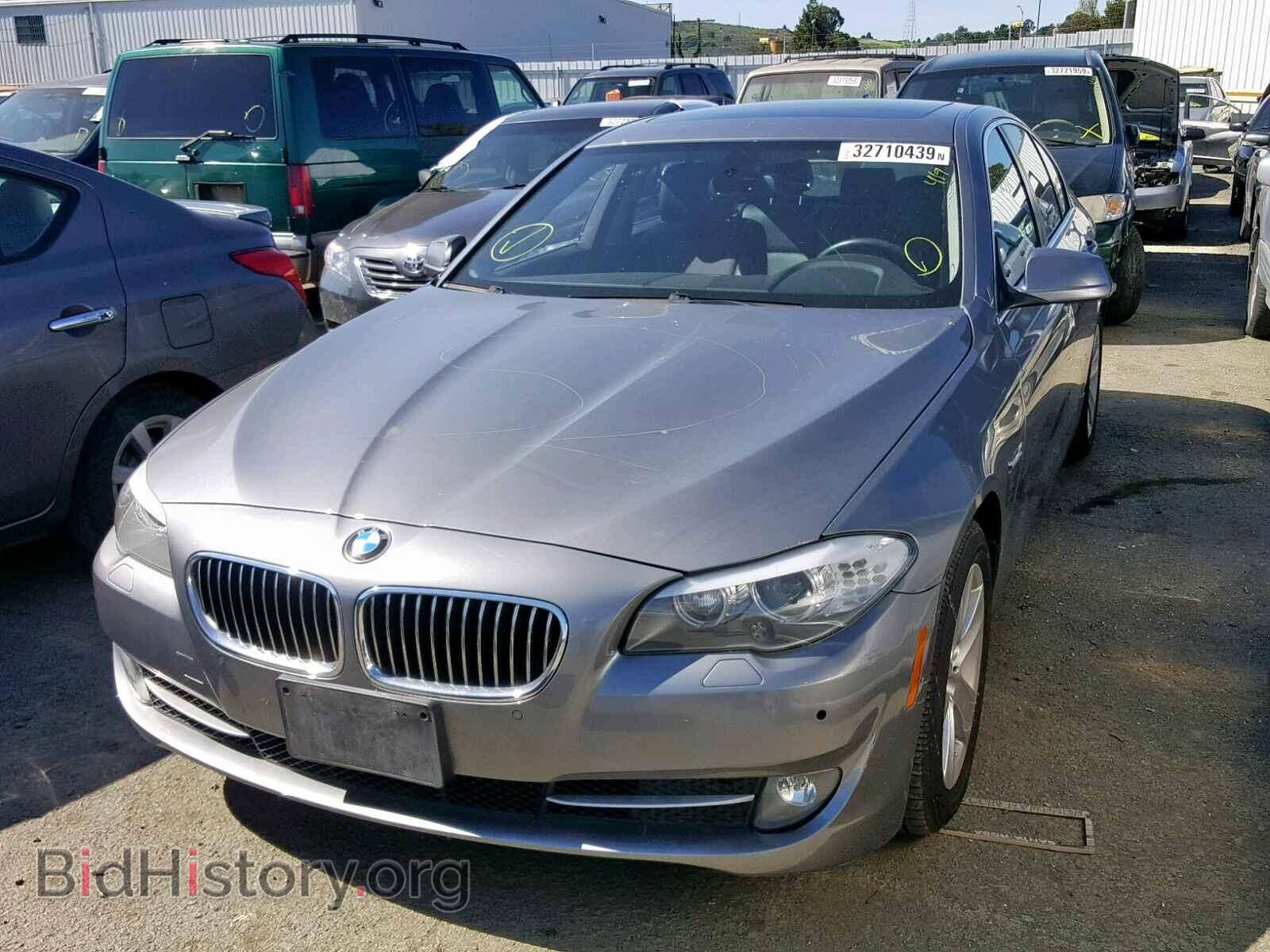 2012 BMW 5 SERIES - VIN: WBAXG5C50CDX04451 - Фото 2