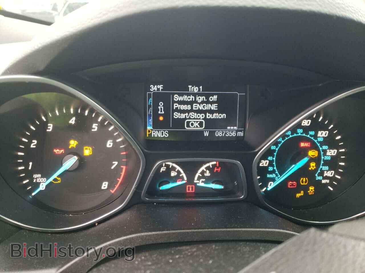2014 FORD ESCAPE - VIN: 1FMCU9J95EUB21959 - Фото 8