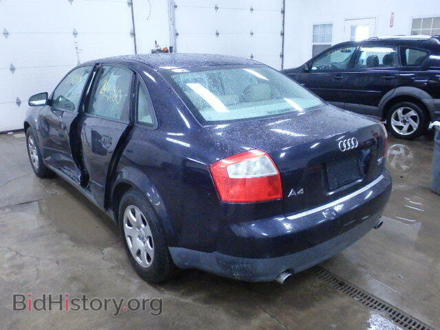 2002 AUDI A4 - VIN: WAULC68E52A176401 - Фото 3
