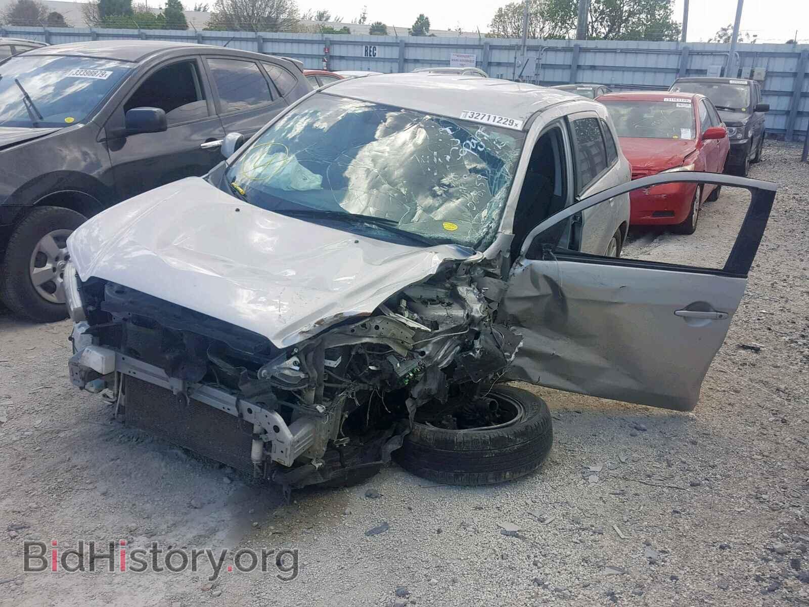 2014 MITSUBISHI OUTLANDER - VIN: 4A4AP3AU1EE008159 - Фото 2