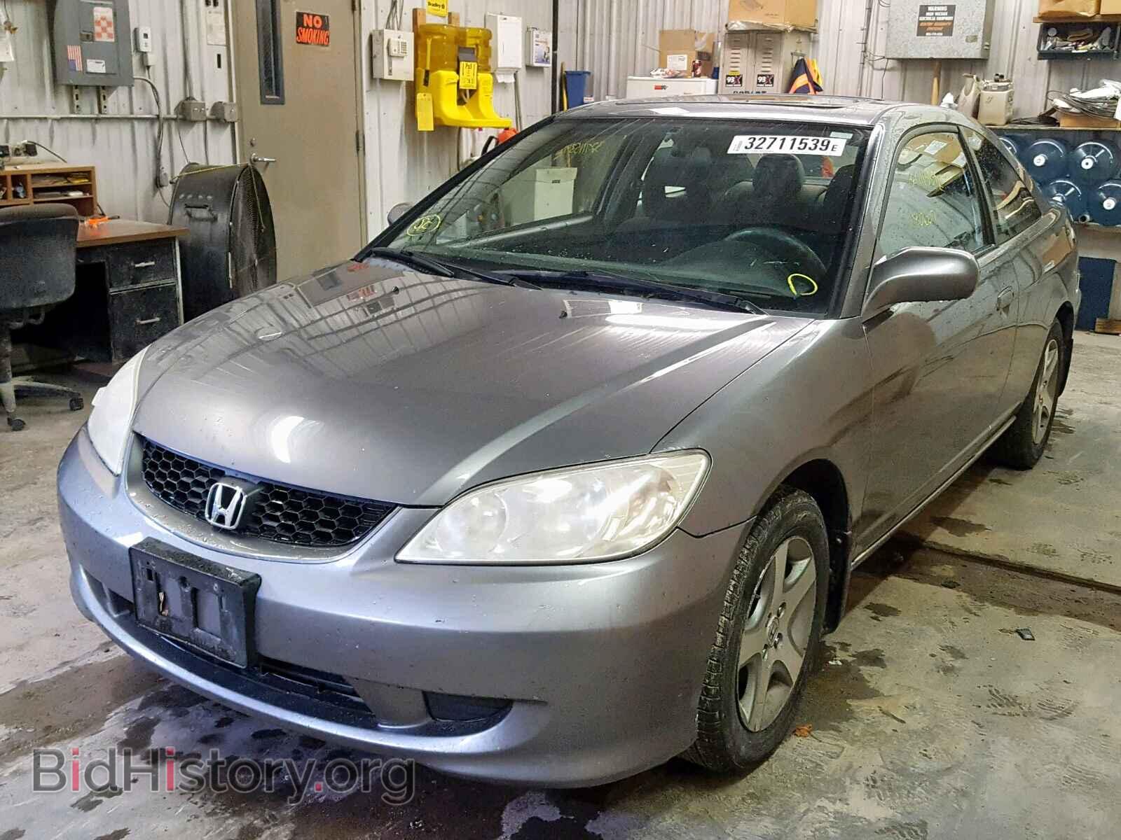 2005 HONDA CIVIC - VIN: 1HGEM22955L032113 - Фото 2