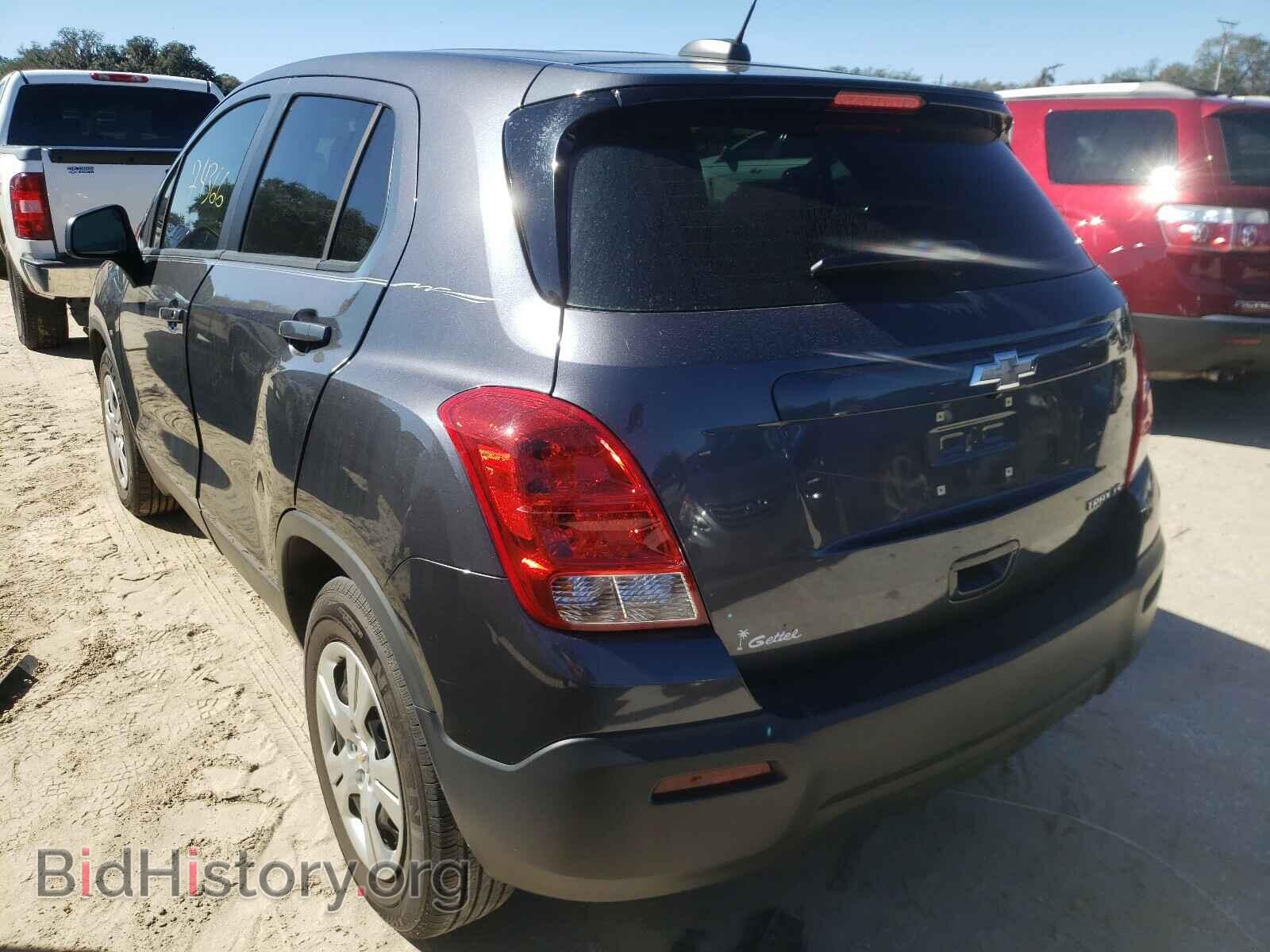 2016 CHEVROLET TRAX - VIN: 3GNCJKSB6GL127652 - Фото 3