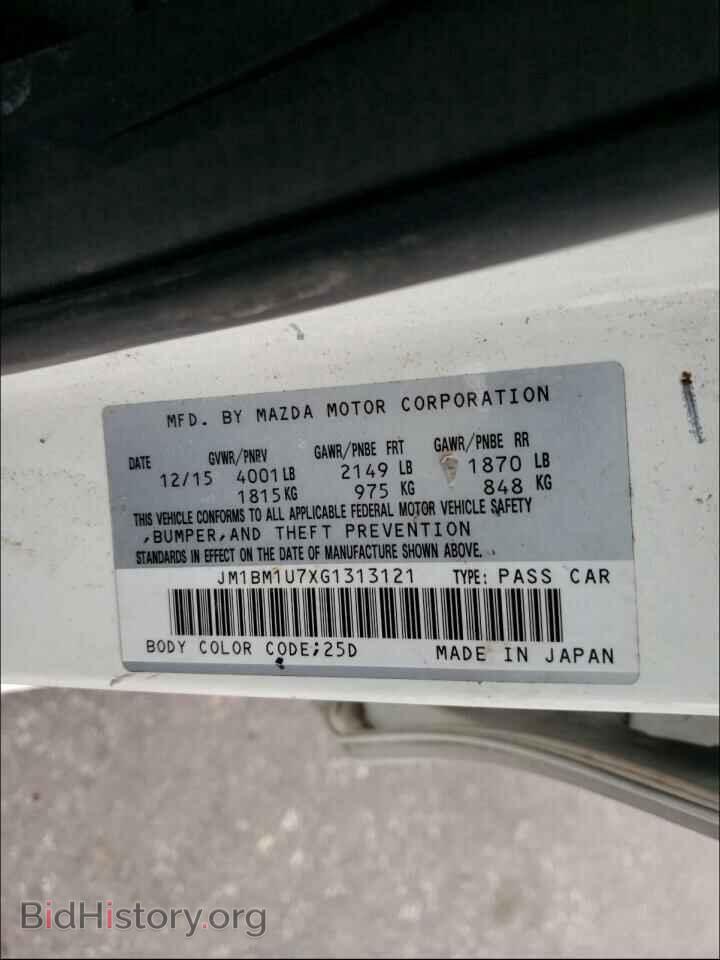 2016 MAZDA 3 - VIN: JM1BM1U7XG1313121 - Фото 10