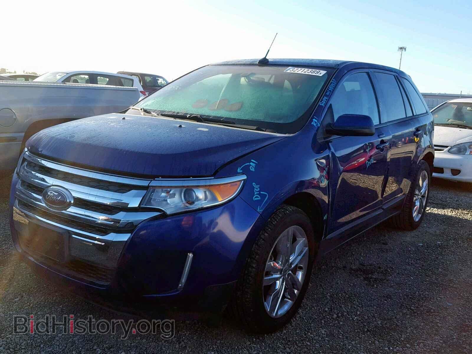 2014 FORD EDGE SEL - VIN: 2FMDK3J96EBA50378 - Фото 2
