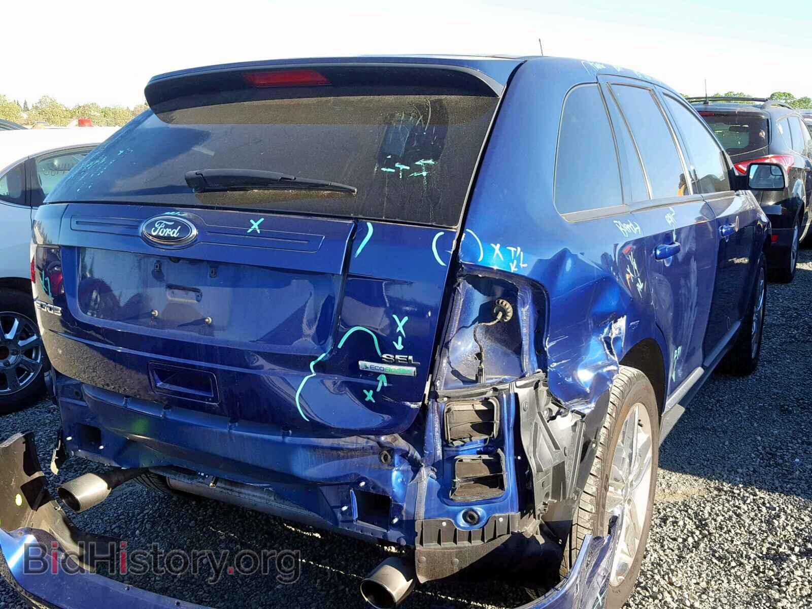 2014 FORD EDGE SEL - VIN: 2FMDK3J96EBA50378 - Фото 4