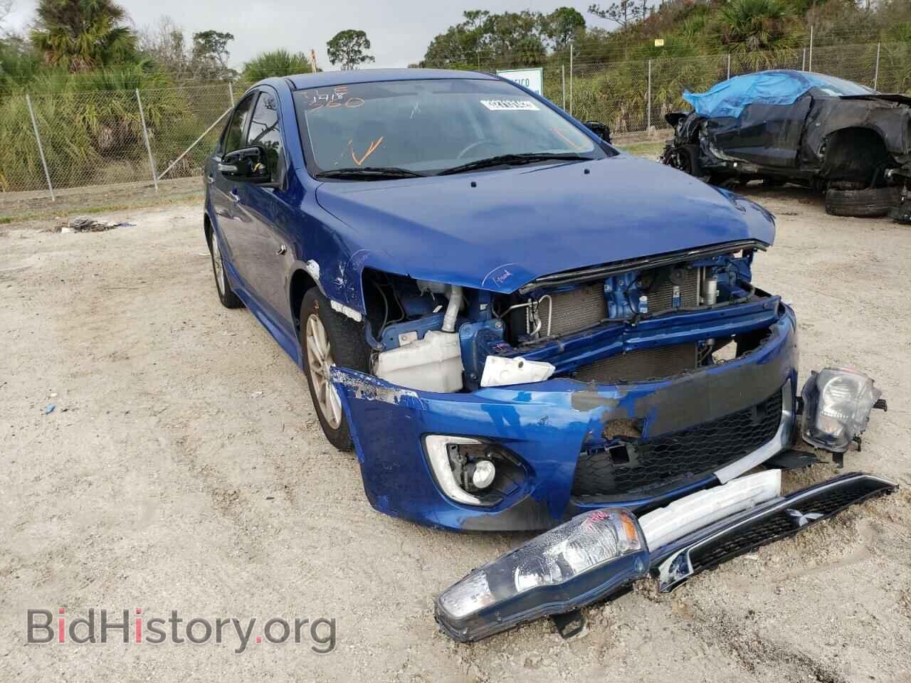 Фотография JA32U2FU4GU009398 - MITSUBISHI LANCER 2016
