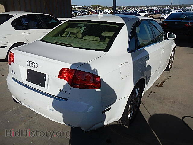 2008 AUDI A4 - VIN: WAUAF78EX8A141057 - Фото 4