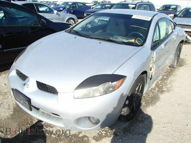 2007 MITSUBISHI ECLIPSE - VIN: 4A3AK24F07E015441 - Фото 2