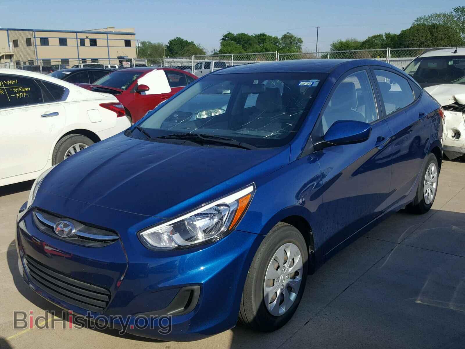 2016 HYUNDAI ACCENT - VIN: KMHCT4AE7GU092860 - Фото 2