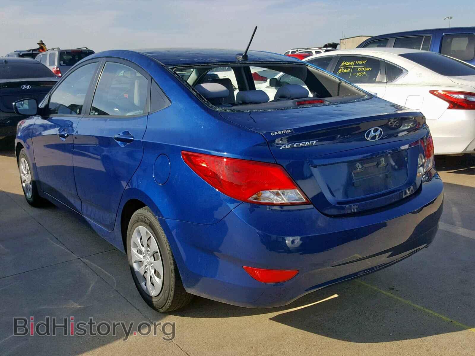 2016 HYUNDAI ACCENT - VIN: KMHCT4AE7GU092860 - Фото 3