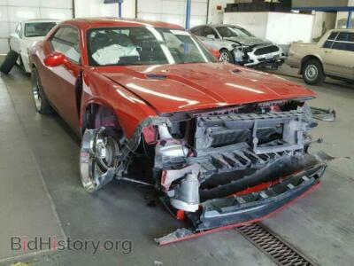 2013 Dodge CHALLENGER, красный — VIN 2C3CDYAGXDH607668, Copart