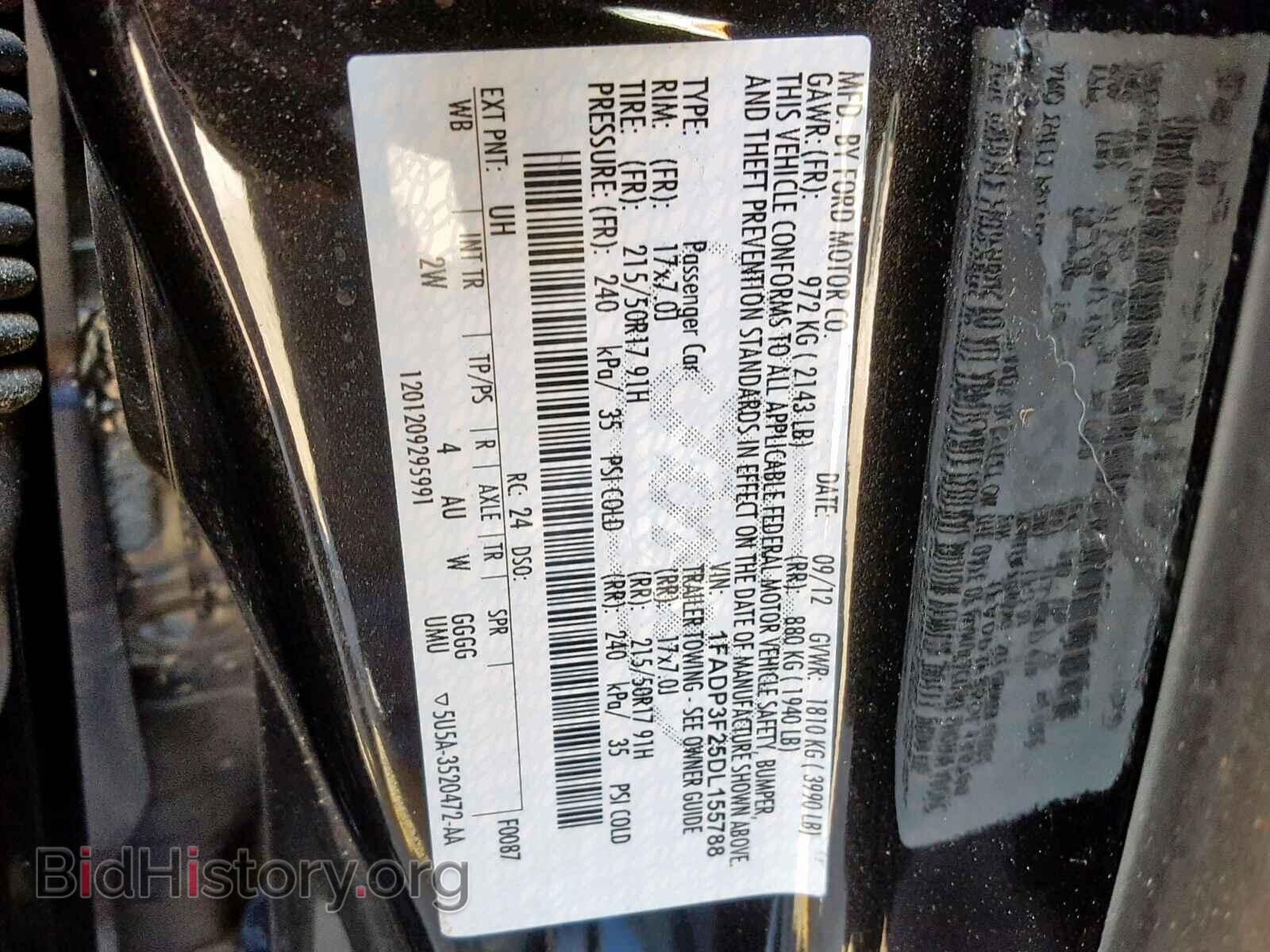 2013 FORD FOCUS SE - VIN: 1FADP3F25DL155788 - Фото 10