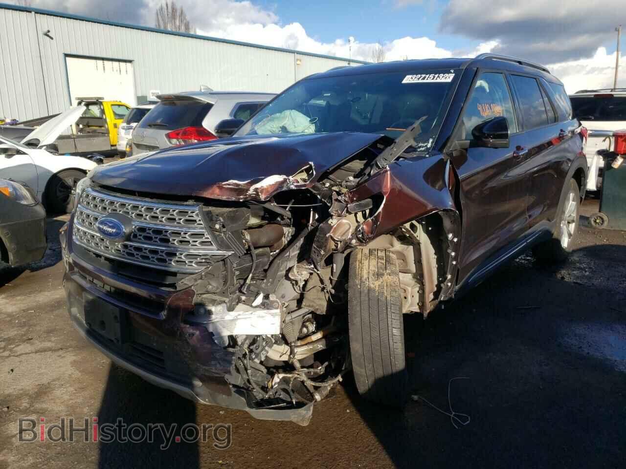2020 FORD EXPLORER - VIN: 1FMSK8FH2LGC03915 - Фото 2