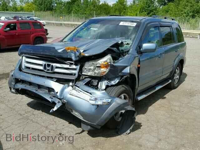 2006 HONDA PILOT - VIN: 2HKYF18596H521740 - Фото 2