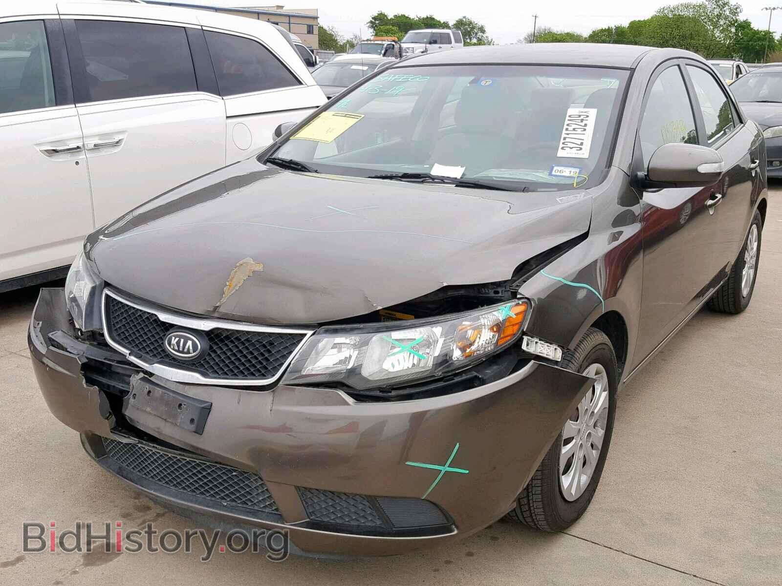 2010 KIA FORTE EX - VIN: KNAFU4A20A5205129 - Фото 2