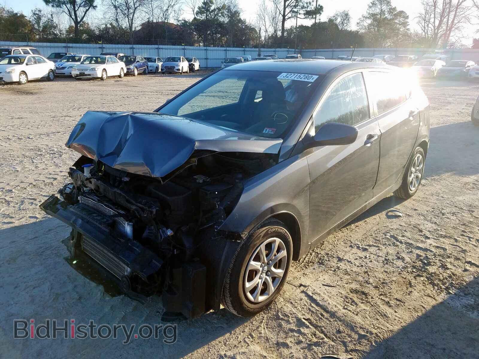 2012 HYUNDAI ACCENT - VIN: KMHCT5AE5CU011774 - Фото 2