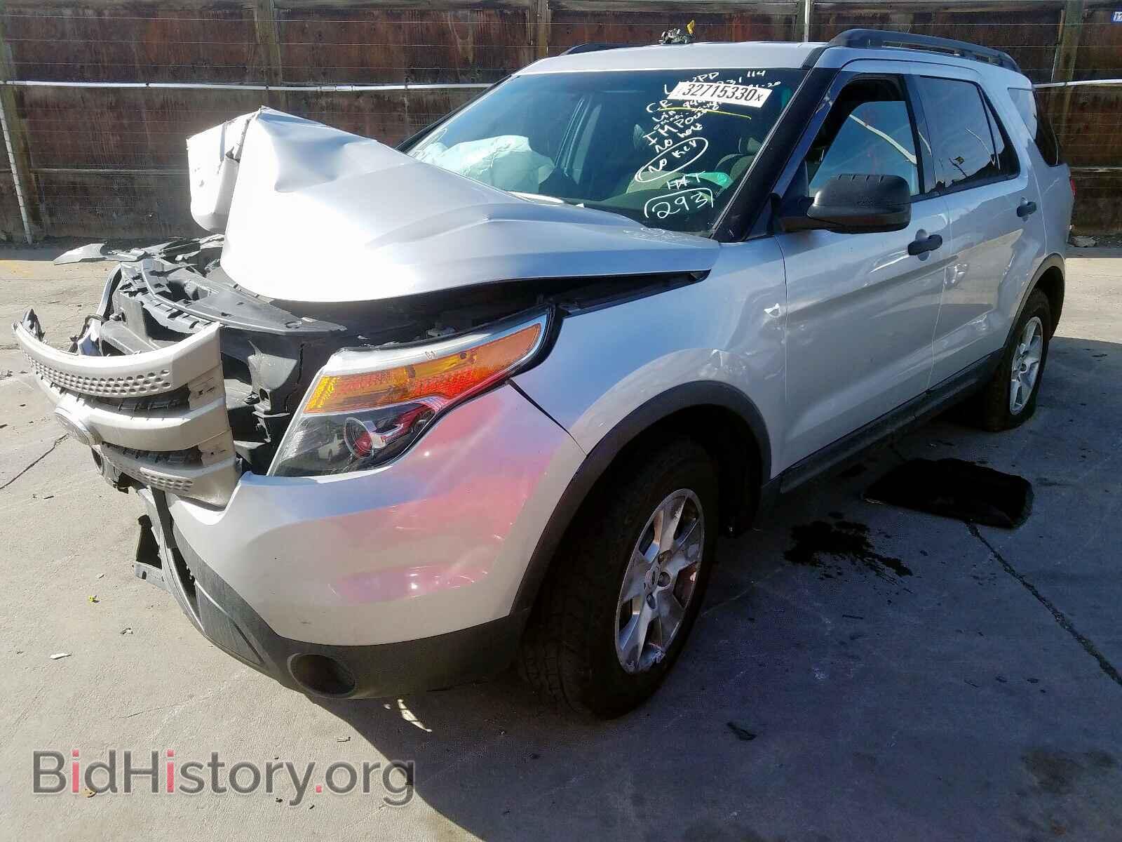 2013 FORD EXPLORER - VIN: 1FM5K7B86DGB59447 - Фото 2