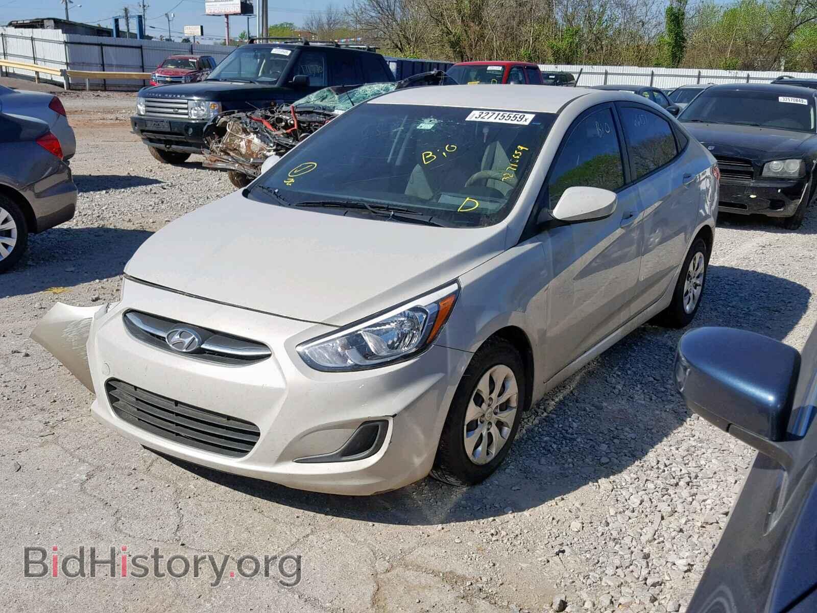 2016 HYUNDAI ACCENT - VIN: KMHCT4AE9GU956565 - Фото 2