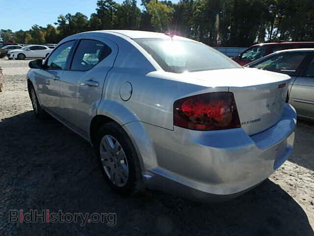 2012 DODGE AVENGER - VIN: 1C3CDZAB0CN137120 - Фото 3