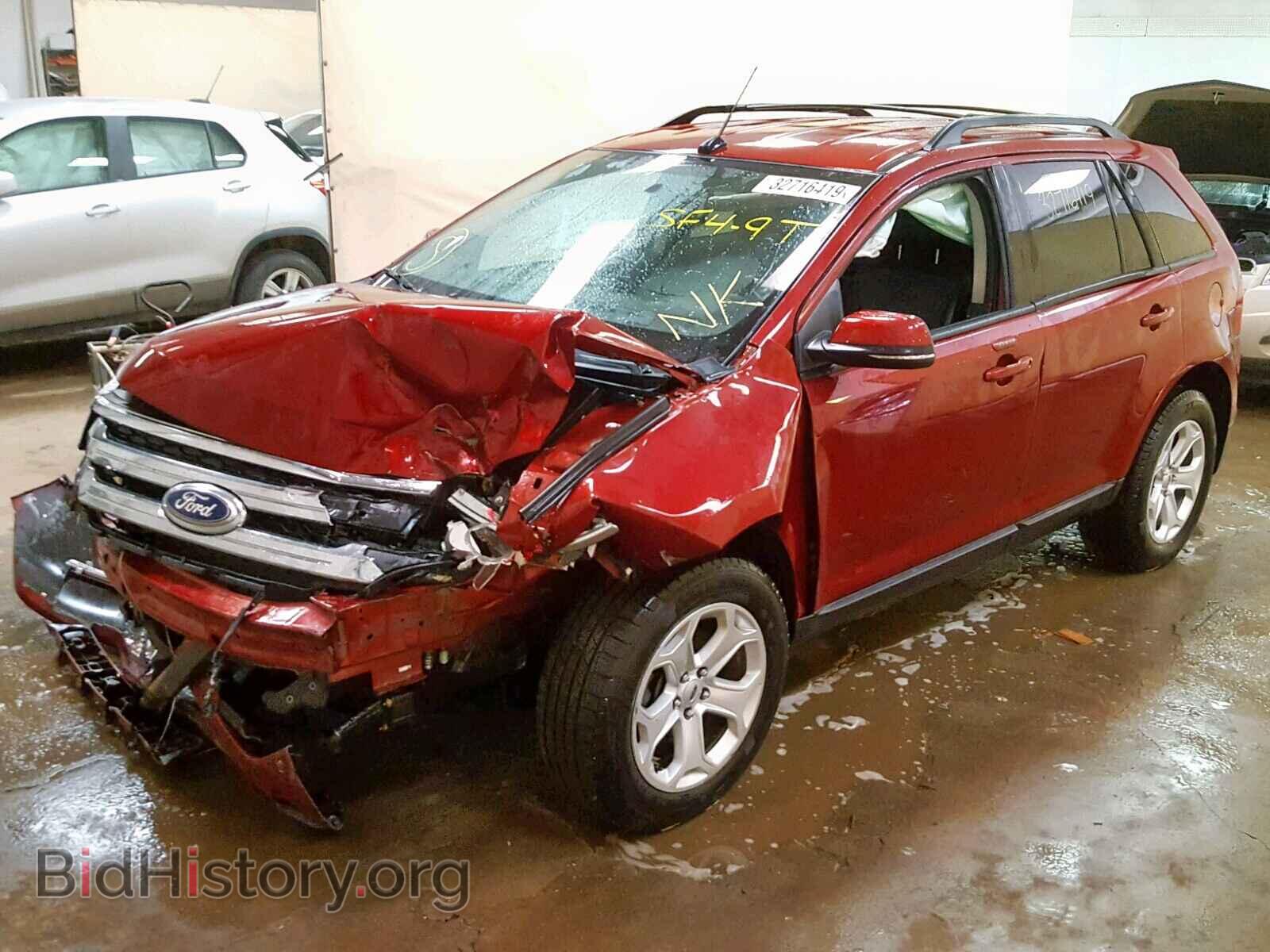 2013 FORD EDGE SEL - VIN: 2FMDK4JC8DBE25042 - Photo 2
