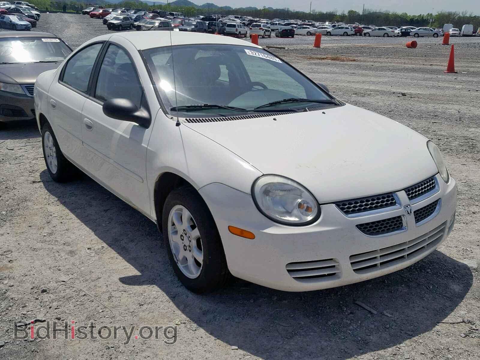 Фотография 1B3ES56C65D205497 - DODGE NEON 2005