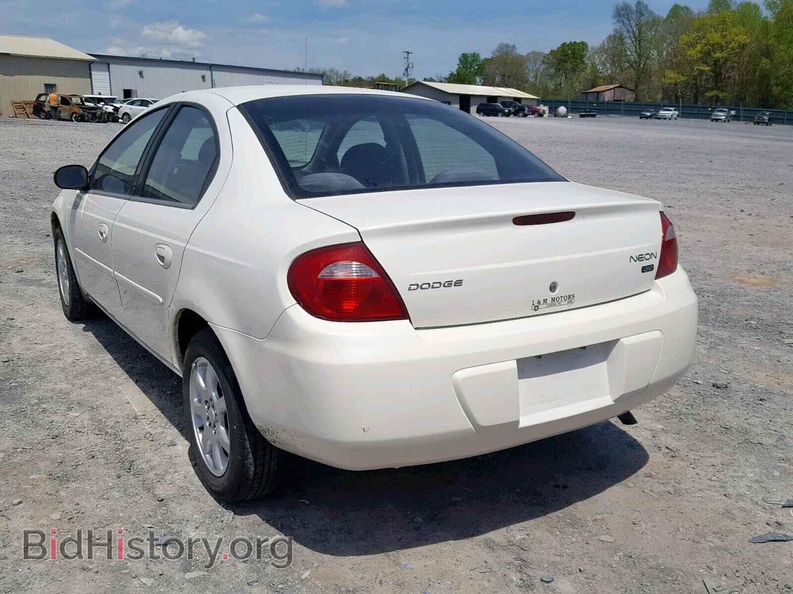 2005 DODGE NEON - VIN: 1B3ES56C65D205497 - Фото 3