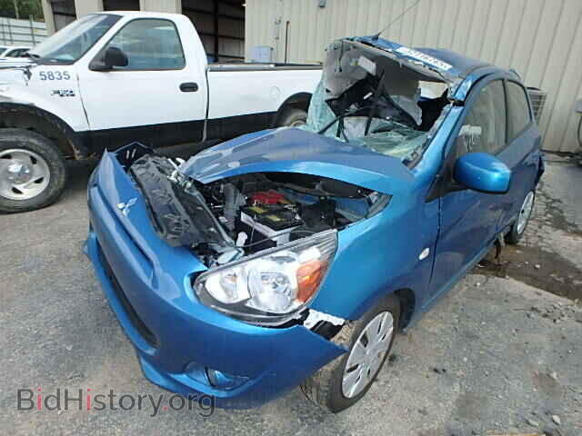 2014 MITSUBISHI MIRAGE - VIN: ML32A3HJ0EH006963 - Фото 2