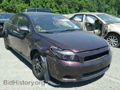 2008 Toyota SCION SCION TC, burgundy — VIN JTKDE167880240074, Copart