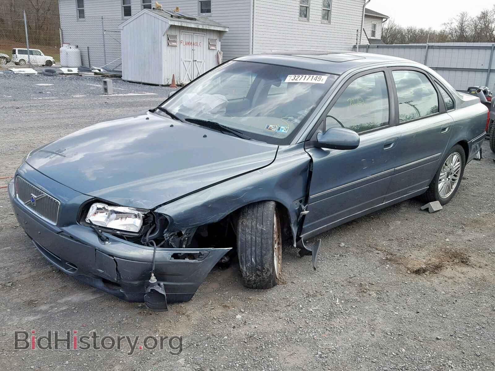 2002 VOLVO S80 - VIN: YV1TS92D721279546 - Фото 2