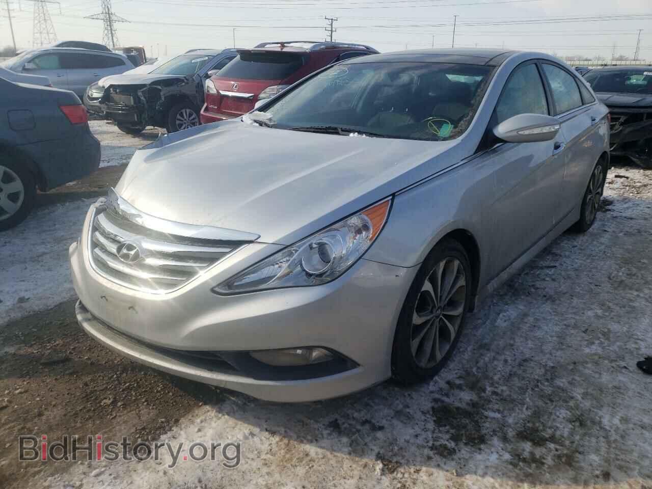 2014 HYUNDAI SONATA - VIN: 5NPEC4AB2EH873103 - Фото 2