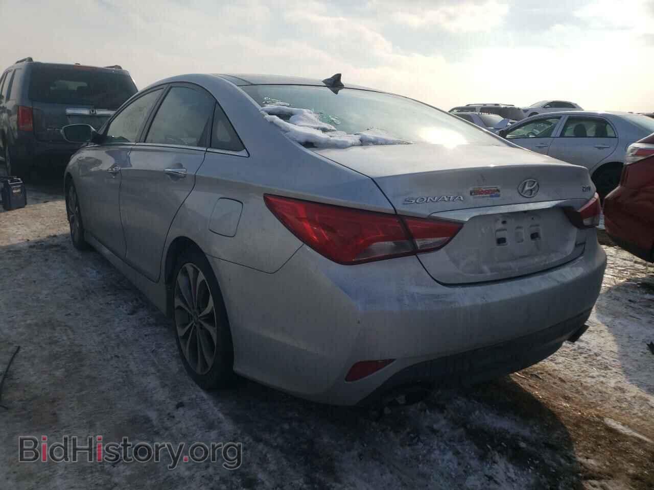 2014 HYUNDAI SONATA - VIN: 5NPEC4AB2EH873103 - Фото 3