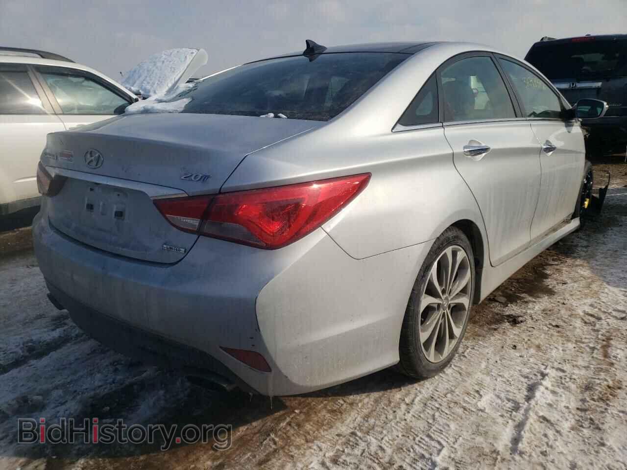 2014 HYUNDAI SONATA - VIN: 5NPEC4AB2EH873103 - Фото 4