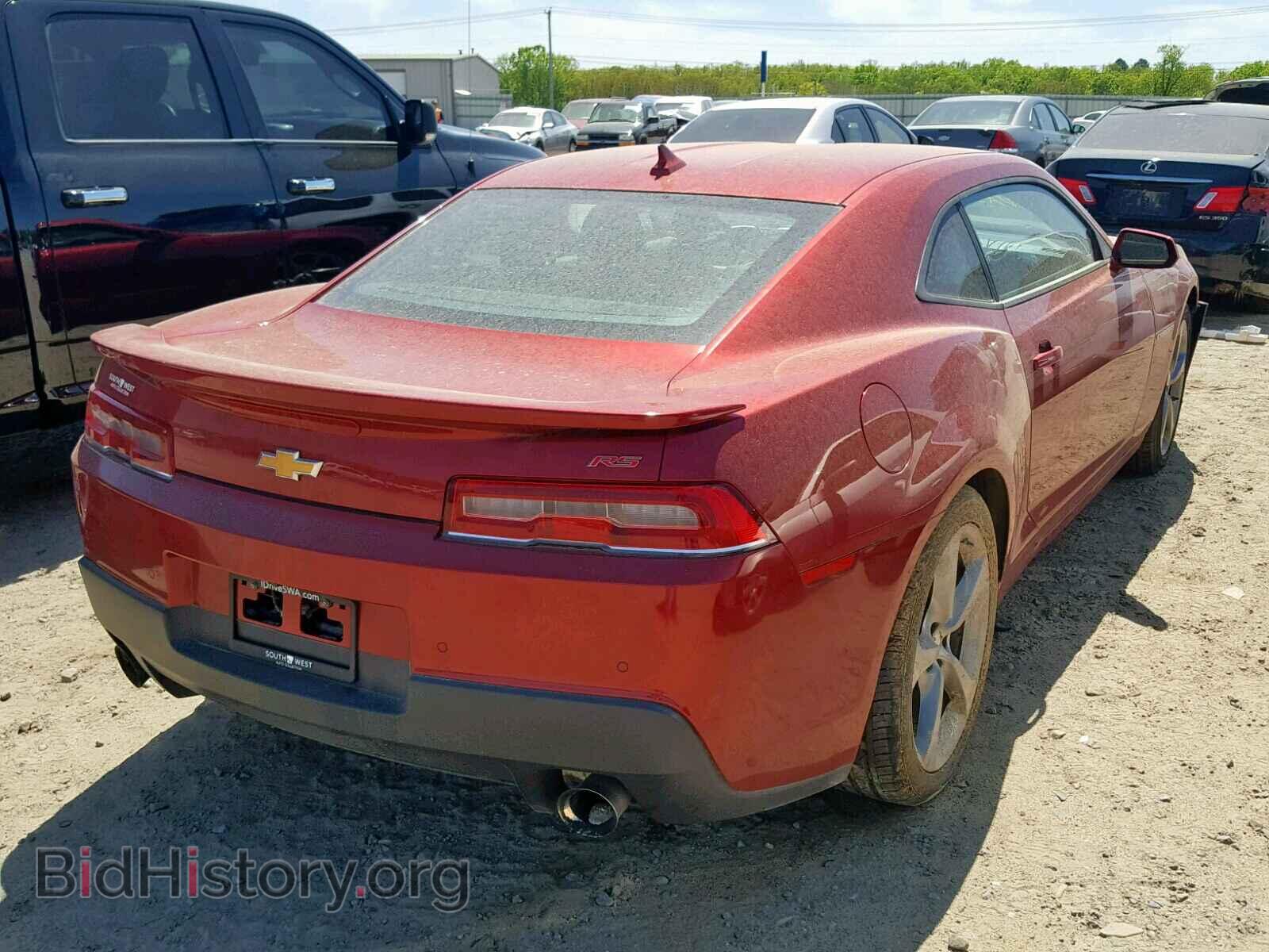 2014 CHEVROLET CAMARO - VIN: 2G1FB1E37E9236096 - Фото 4