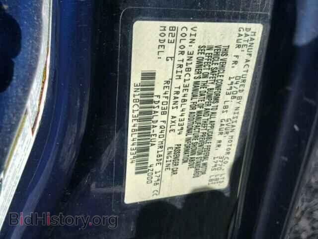 2008 NISSAN VERSA - VIN: 3N1BC13E48L443394 - Фото 10