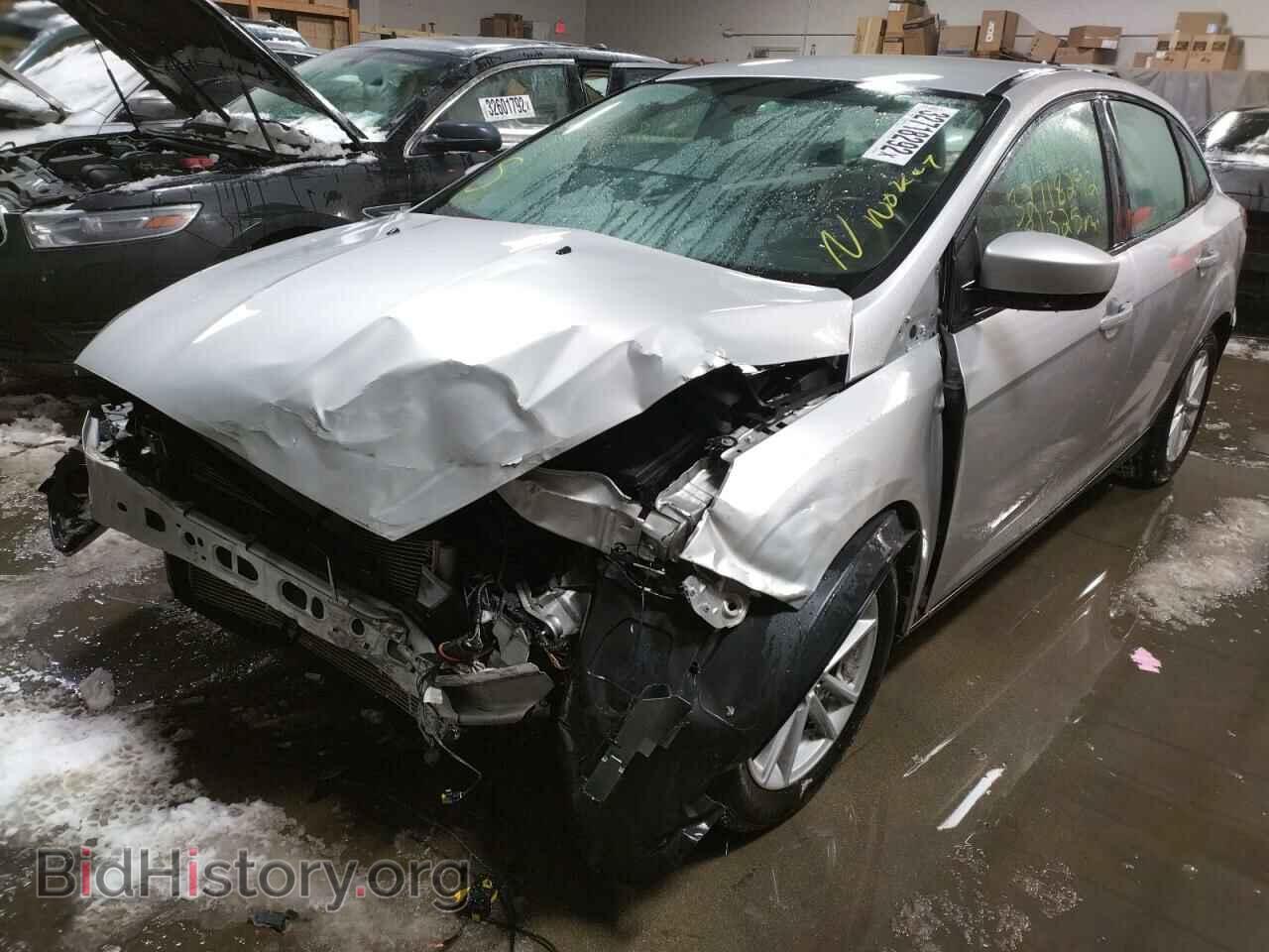 2018 FORD FOCUS - VIN: 1FADP3F21JL256208 - Фото 2